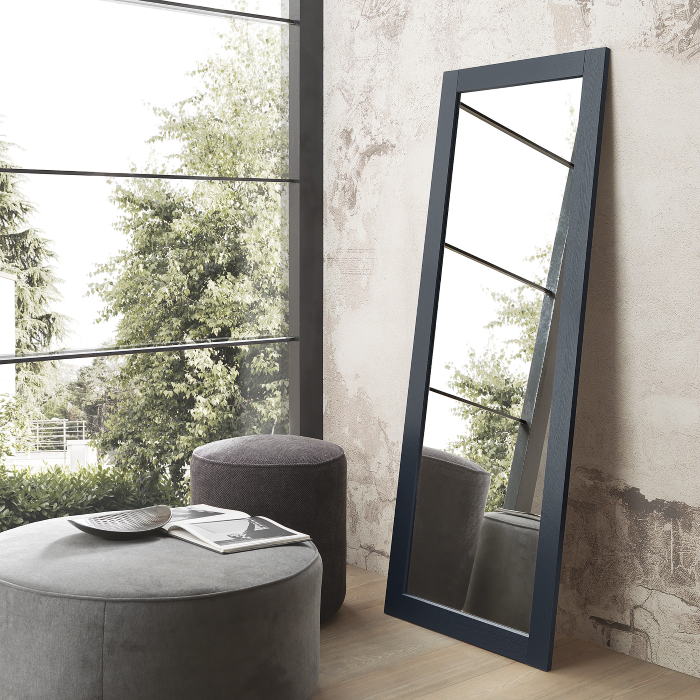 M01CF010015A - Floor Mirror Modern, 160 x 60, Night Blue - ARHome